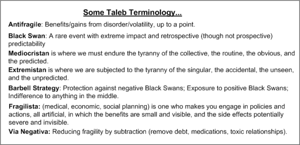 Taleb Terminology