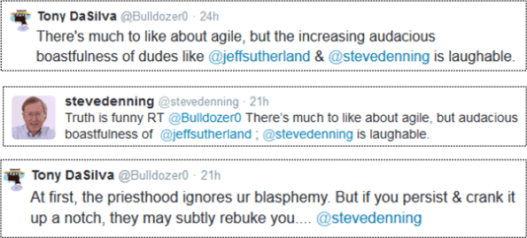 Denning Tweet Exchange