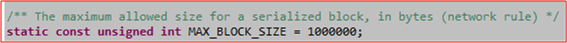 maxblocksize